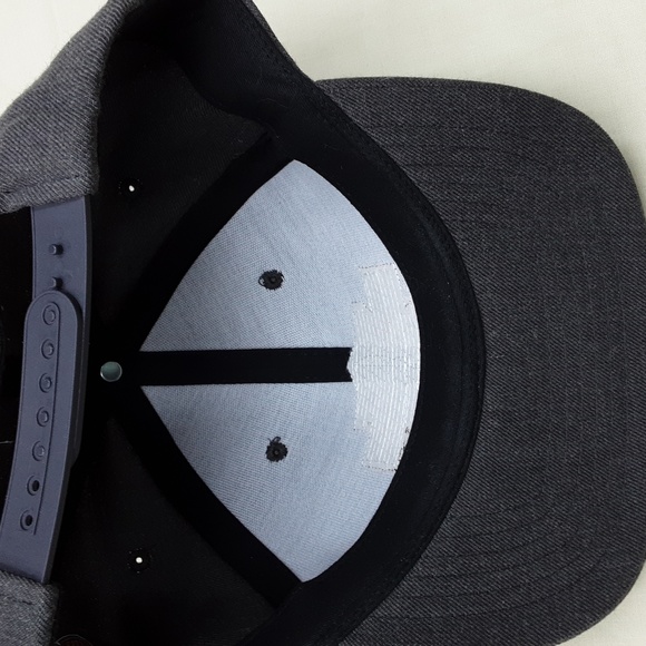 Harley Davidson Cap Hat Wool Acrylic Blend Adjustable Dk Gray - Picture 3 of 7